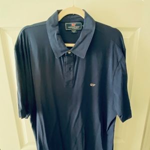 Men’s Navy Blue Polo/Golf Shirt XL Vineyard Vines